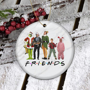 Christmas Ornaments - Christmas Decorations for Tree - Xmas Tree Ornaments - Hanging Christmas Decorations - Gifts for Friend, Men, Women on Christmas - Christmas Decorations Indoor - Ceramic Decor