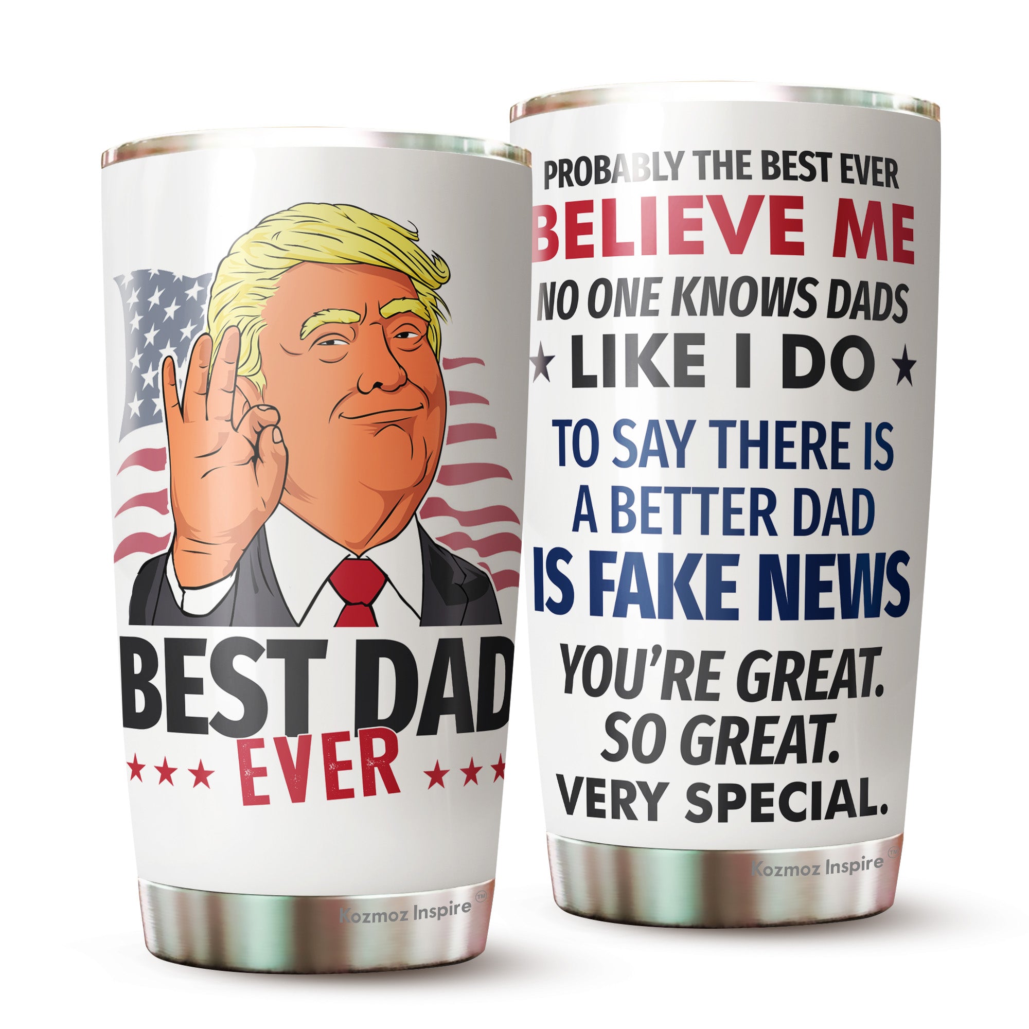 Dad Gifts from Daughter/Son Tumblers 20oz, Fathers Day/Christmas/Birthday  Gifts for Dad Who Wants Nothing Coffee Mug, Dad Birthday Gift, Best Dad  Ever Gifts, New Dad Gifts for Men Cup 