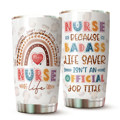 Gifts For Nurses - Nursing Gifts For New Nurses - Nurse Life Tumblers For Women - Nurse Week Gifts - Nurse Graduation Gift Ideas - Nurse Tumbler - Gifts For Nurses Women