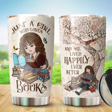 Load image into Gallery viewer, Book Tumbler - Gifts for Readers - Book Cup - Book Reader Tumbler - Book Lover Mug - Gifts for Book Lovers Women on Birthday, Valentine, Christmas - Book Lover Tumbler - Gifts for Bookworms, Nerd