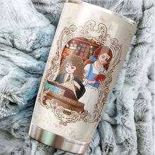 Load image into Gallery viewer, Gifts for Book Lovers Women - Book Tumbler - Gifts for Bookworms, Nerd, Book Readers - Book Reader Nutrition Facts Tumbler - Book Lover Mug - Book Lover Cup - Birthday Tumbler for Book Lover