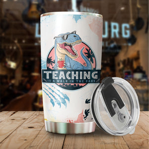 Gifts For Teacher - Teacher Appreciation Gifts - Gift Ideas For Teachers Women - Teaching Is A Walk In The Park Mug Gifts - Teacher Gifts From Students, Friends On Birthday, Christmas 20 oz Tumbler