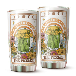 Nuken Pickle Gifts - Gift for Pickle Lovers - Pickle Travel Mug - Pickle Accessories - The Pickle Tumbler 20Oz