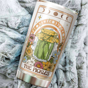 Nuken Pickle Gifts - Gift for Pickle Lovers - Pickle Travel Mug - Pickle Accessories - The Pickle Tumbler 20Oz