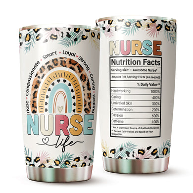 Nurse Tumbler - Gifts for Nurse - Nurse Life Tumbler - Nurses Week Gifts - Nurse Gifts For Christmas, Birthday - Nurse Gifts For Women - Nurse Mug - Nurse Cup - Nursing Accessories for Nurses