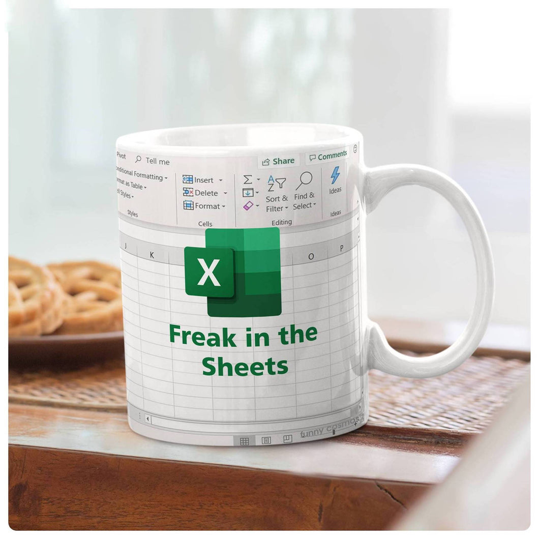 Excellent at My Job Mug, Spreadsheet Nerd Coworker Gift, Microsoft Excel Mug,  Fu - Simpson Advanced Chiropractic & Medical Center