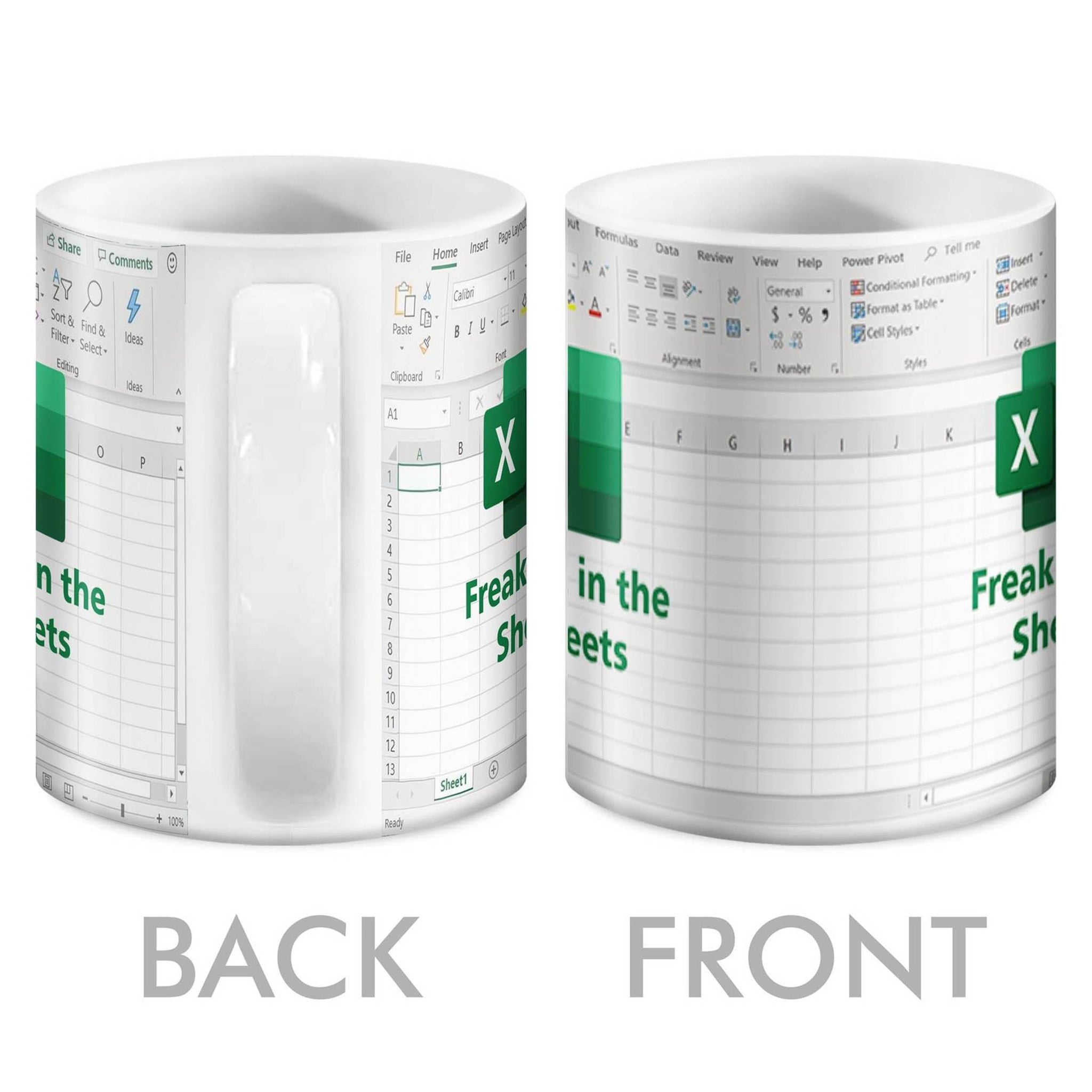 Freak In The Sheets Mug, Funny Excel Spreadsheets Coffee Mug, CPA  Accountant Gifts For Men Women, Tax Preparer Tax Season Office Mugs,  Accounting Cup For Coworker - Mug