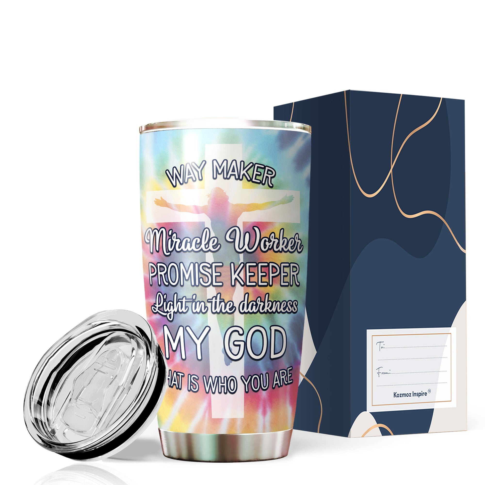 Gift for Christian Women Inspirational Birthday Tumbler Gifts for Women Faith  Based Gifts Religious Gifts for Woman, Friends, Daughter, Sister, Coworker  - 20 oz Stainless Steel Tumbler 