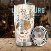 Load image into Gallery viewer, You And Me We Got This Tumblers - To My Wife Tumbler, Gift for Wife from Husband on Christmas, Birthday, Mother&#39;s Day - Birthday Gifts for Mom from Son, Daughter, Kids - Best Gifts Ideas for Wife