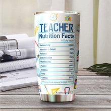 Load image into Gallery viewer, Student Tears Keeps Me Hydrated Tumbler 20 Oz - Funny Teacher Travel Coffee Mug - Present Ideas for Male, Female, Bosses, Coworkers, Collegues