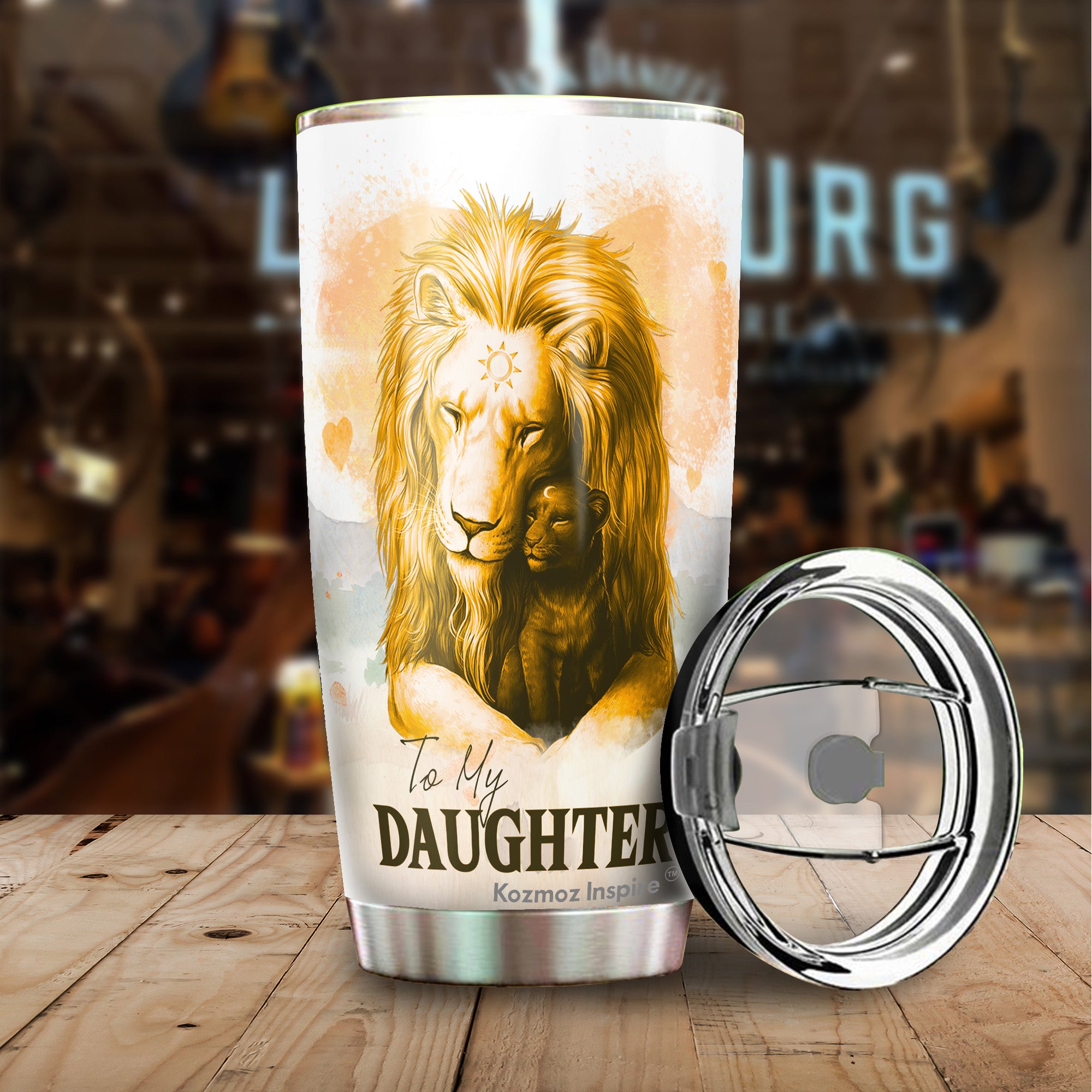 To My Son Tumbler from Mom Lion Tumbler 20oz - Gift For Son - Birthday Gift