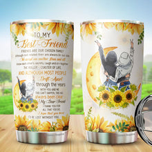 Load image into Gallery viewer, Best Friend Tumbler - To My Best Friend Tumblers - Bestie Tumbler - Bestie Tumbler For Women - Best Friend Sunflower Tumbler - Birthday Gifts For Best Friend - Gifts for Friend…