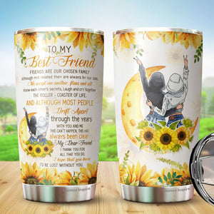 Best Friend Tumbler - To My Best Friend Tumblers - Bestie Tumbler - Bestie Tumbler For Women - Best Friend Sunflower Tumbler - Birthday Gifts For Best Friend - Gifts for Friend…