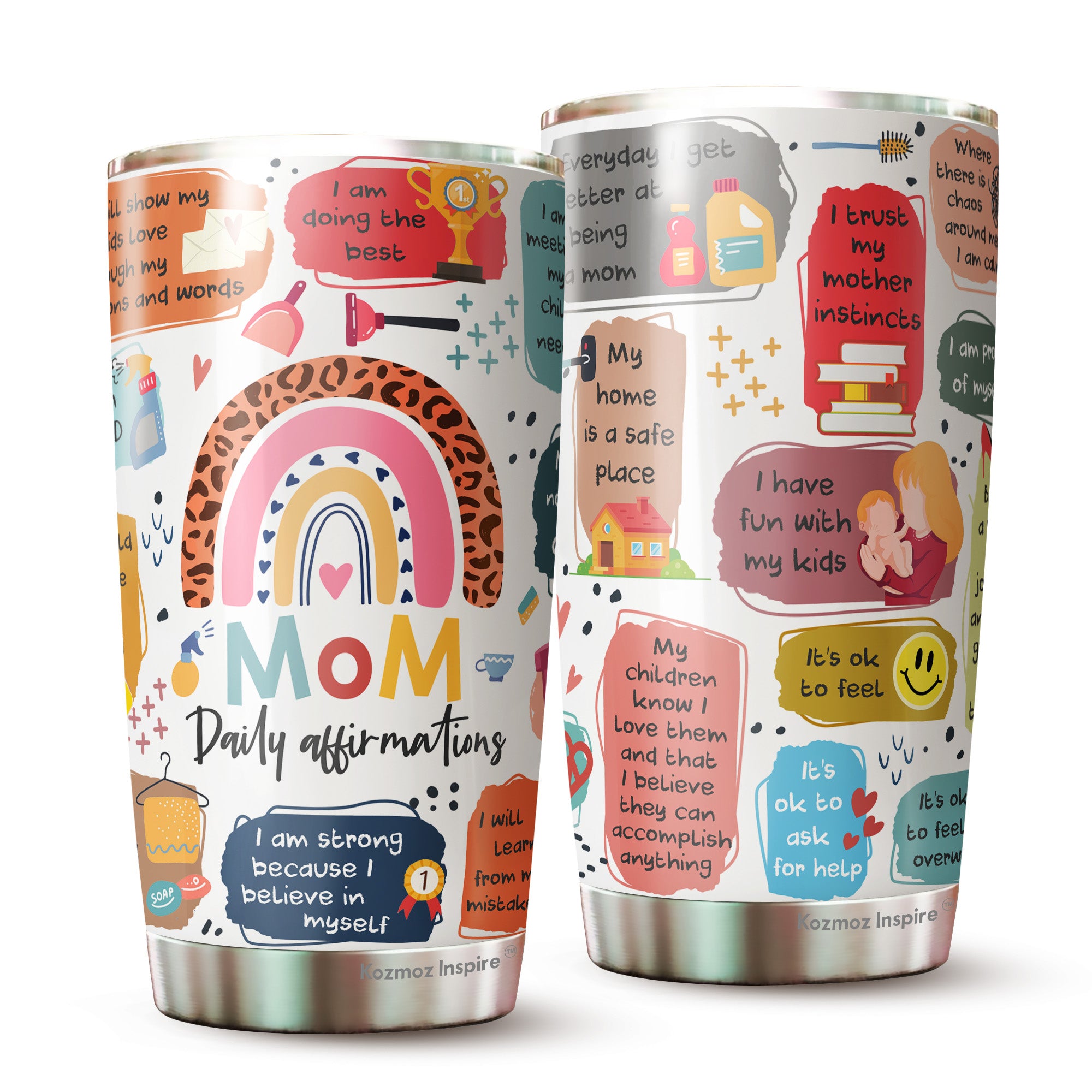Buy Gifts For Mom From Daughter, Son - 20 Oz Tumbler Mothers Day Gifts Mom  Gifts For Mom, Mother-in-Law, Wife, Women - Best Mom Ever Insulated Cup  Funny Birthday Presents Boxed Gift