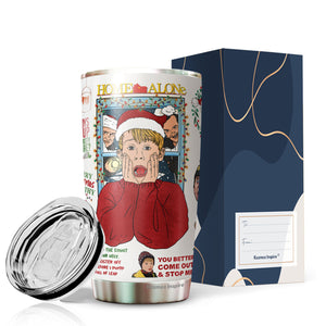 Kevin Tumbler - Christmas Tumbler - Gifts For Friend, Coworker, Women, Men On Christmas - Tumbler 20 Oz - Gifts for Christmas