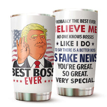 Load image into Gallery viewer, Best Boss Gifts For Men - Bosses Day Gifts For Women Bosses - Manager Gifts Boss Appreciation Gifts - Boss Birthday Gifts For Women Cool Gifts For Bosses - Gifts For Boss Men Christmas Tumbler