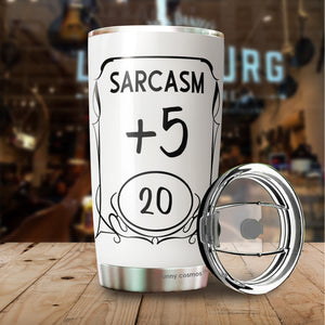 D&D Stainless Steel Coffee Tumbler 20 Oz - Dungeons Funny Coffee Mugs Sarcasm - D And D Gift For Women Men - Great Gift For DnD Lovers Dragons - Great for Hot Drinks and Cold Beverages