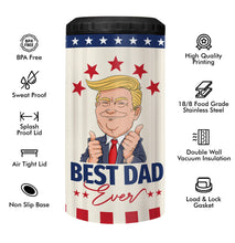 Load image into Gallery viewer, Best Dad Ever Gifts - Fathers Day Gift - Dad Gifts From Daughter Son - Gifts For Dad On Fathers Day Christmas - 4-in-1 Dad Tumbler Gifts 12oz Dad Fuel Can Cooler Tumblers Travel Mug Cup