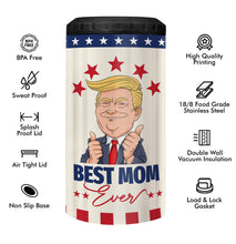 Load image into Gallery viewer, Gifts For Mom - 12Oz Best Mom Ever Can Cooler Tumblers Travel Mug Cup Gifts - Mothers Day Gift From Daughter Son - Best Gift For Mother&#39;s Day - Christmas Gift For Mom - Moms Ideas Birthday Tumbler