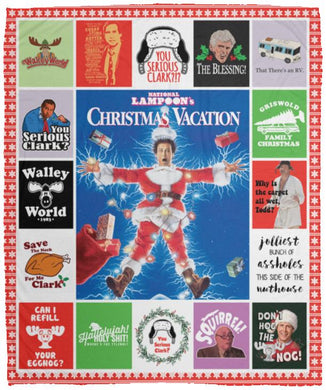 EH211119012 50x60 National Lampoon's Christmas Vacation Fleece Blanket 50x60 EH211119012 VPM Cozy Plush Fleece Blanket - 50x60