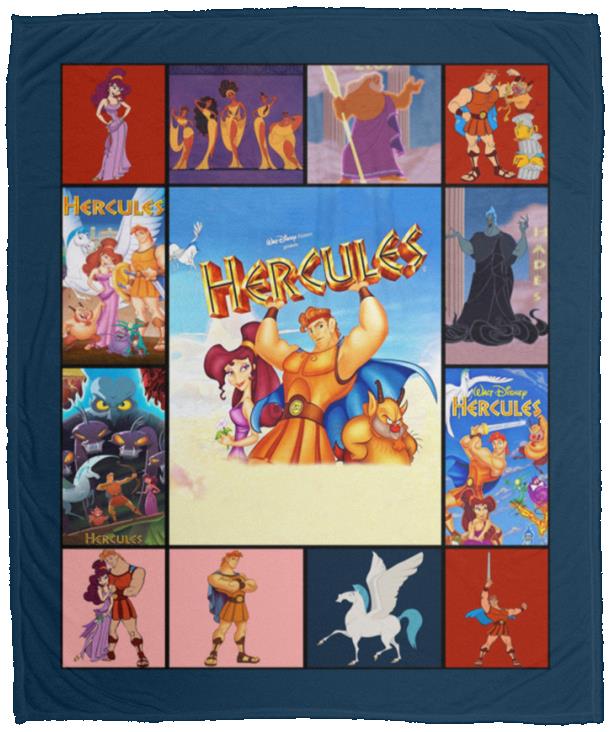 EH211119017 Disney Hercules Fleece Blanket 50x60