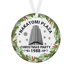 Nakatomi Plaza Christmas Party 1988 Ornaments - Christmas Decorations - Christmas Ornaments Gifts