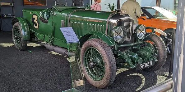 1930 Bentley Speed Six Le Mans car in British racing green