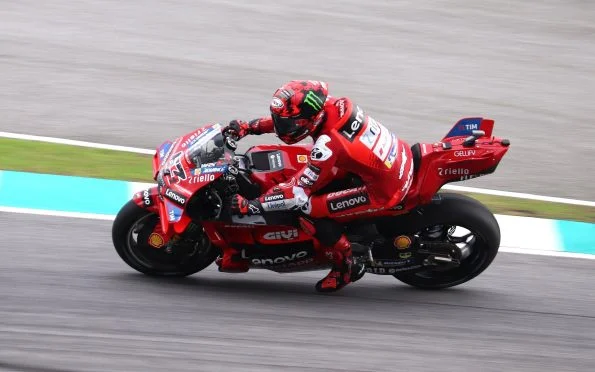 Ducati Lenovo Team modern championship winning race bike in recent seasons