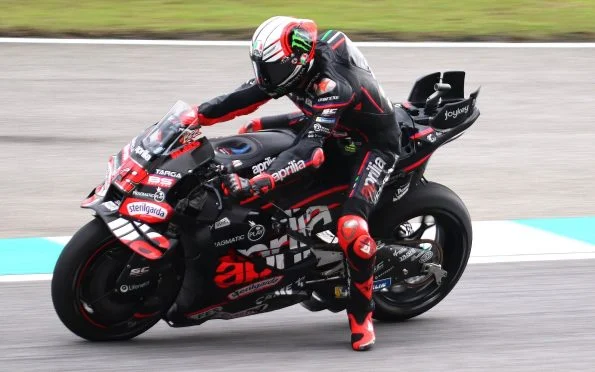 Aprilia Racing RS-GP race winner competing in modern MotoGP Grand Prix championship rounds